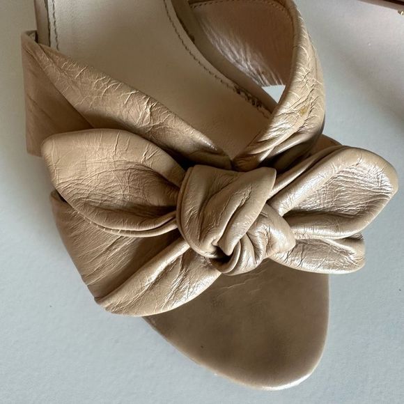 Prada Kitten Heel Mules With Bows - Picture 8 of 10